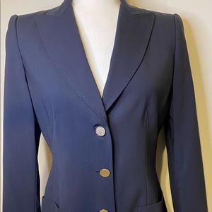Elie Tahari jacket, nice fitting navy blue